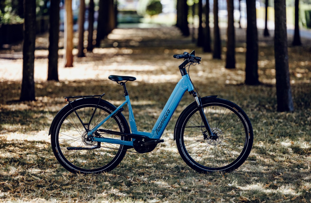 Advanced Ebike Das Original TOUR Pro Wave Perf. 75 500 Wh Kiox 300 5 Fresh Blue Glossy 2023 BeBike