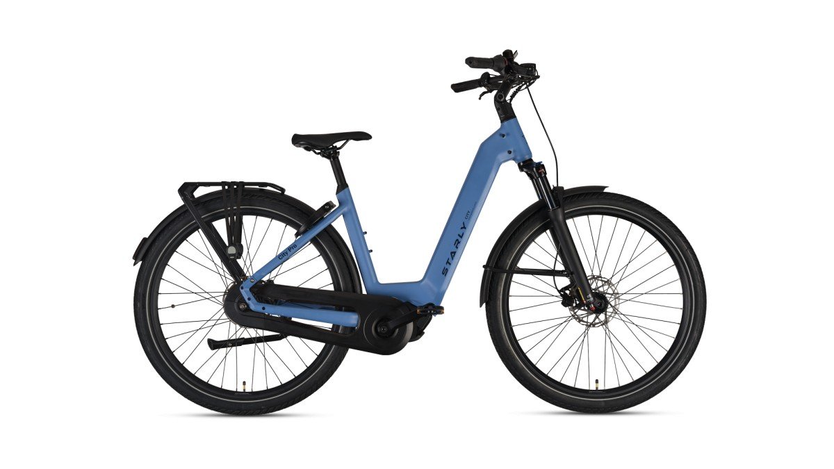 Starly Bikes City Pro kettingkast Steel Bleu 2027